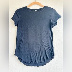 FREE PEOPLE Intimately Weekend Vibe Baby Tee Black Women’s - Small